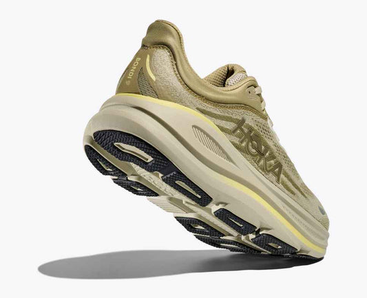 Hoka Bondi 9 grassland /oyster mushroom