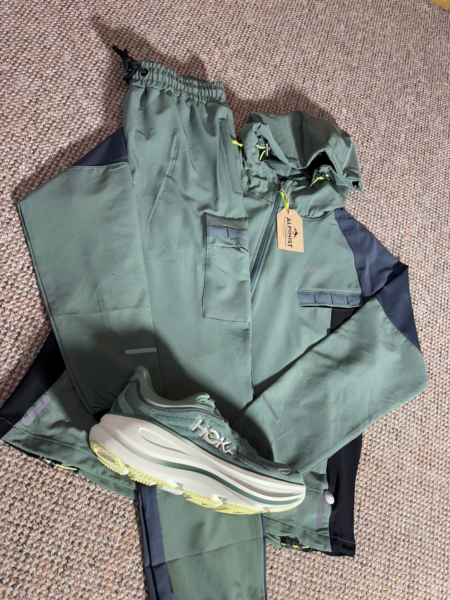 Alpinist Tracksuit SaigeGreen/Grey
