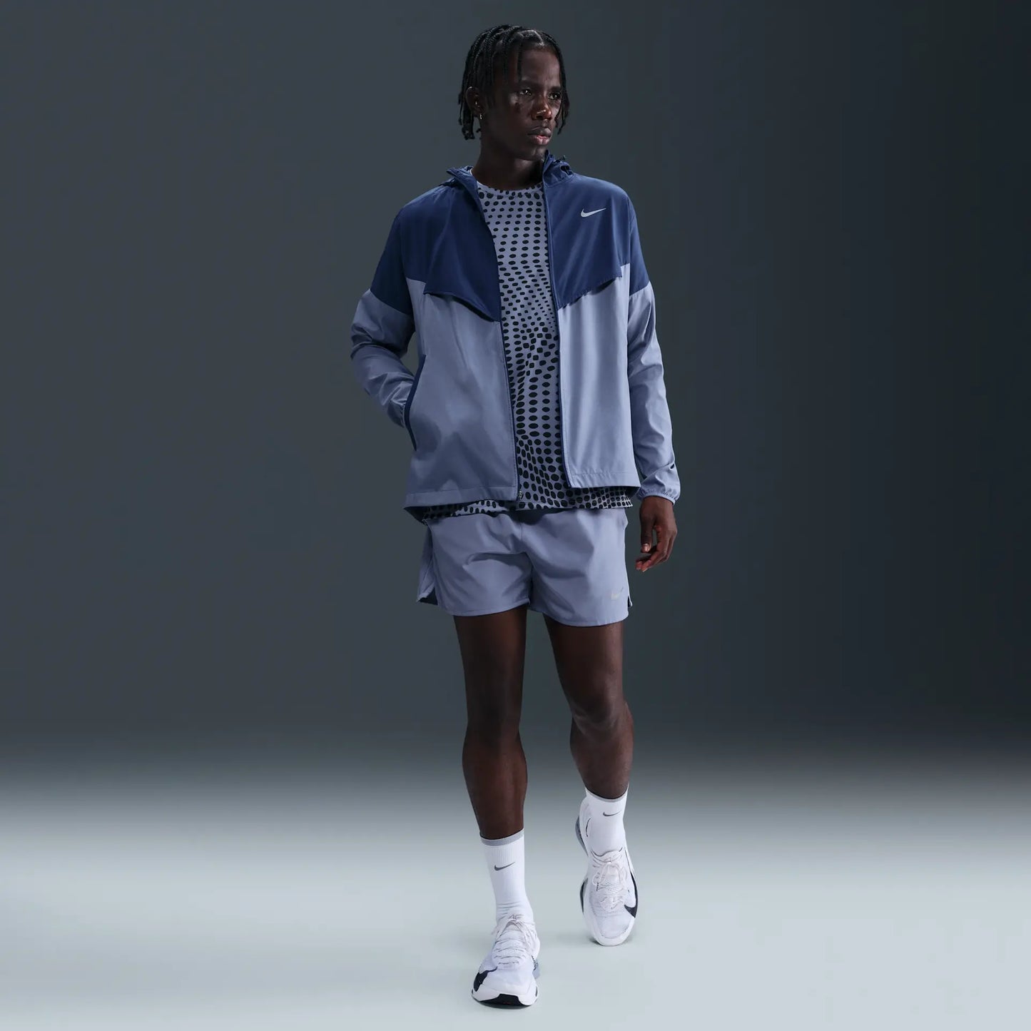 Nike Impossibly Light Windrunner Blue Void/World Indigo