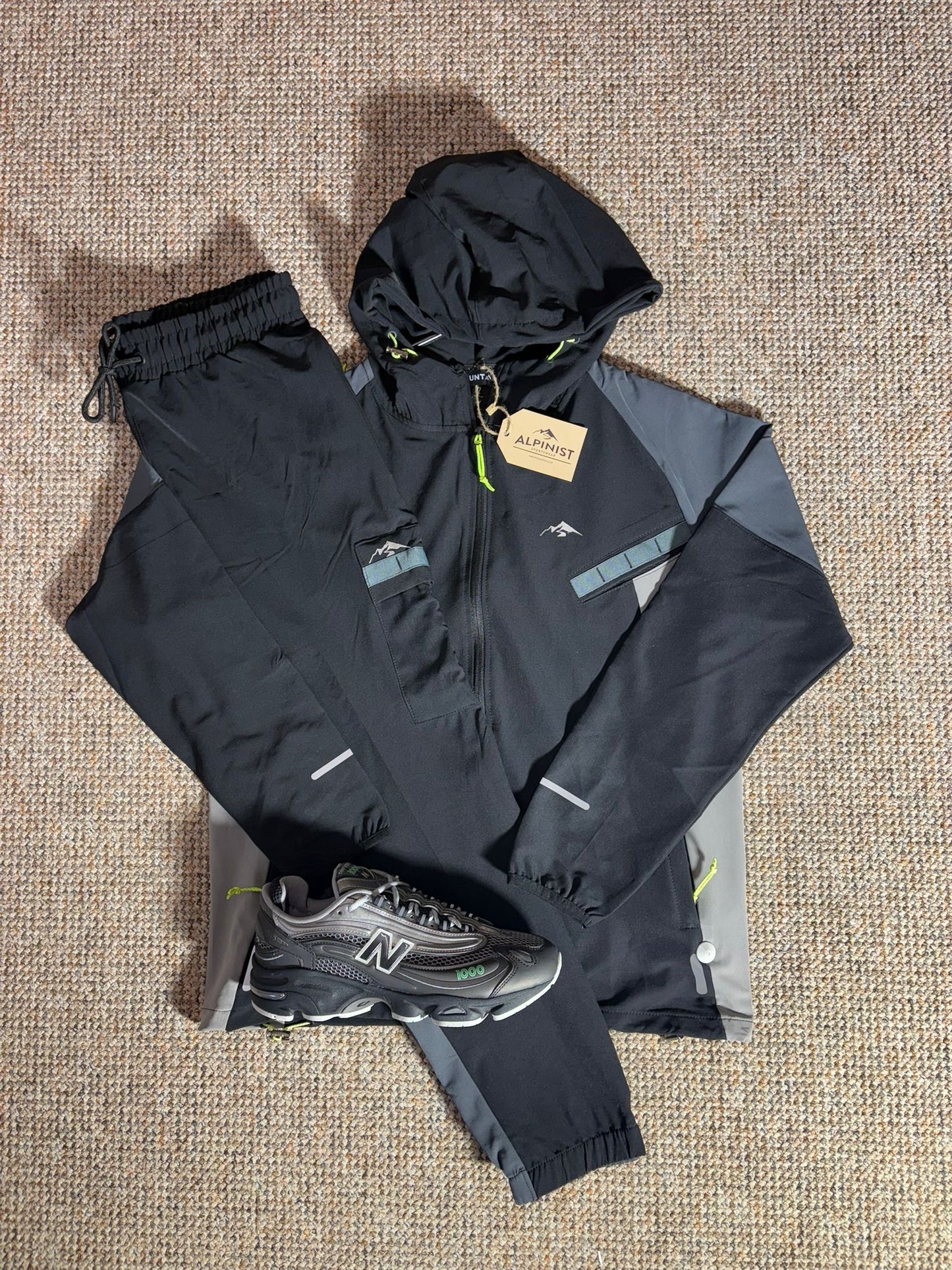 Alpinist Tracksuit Black/Grey