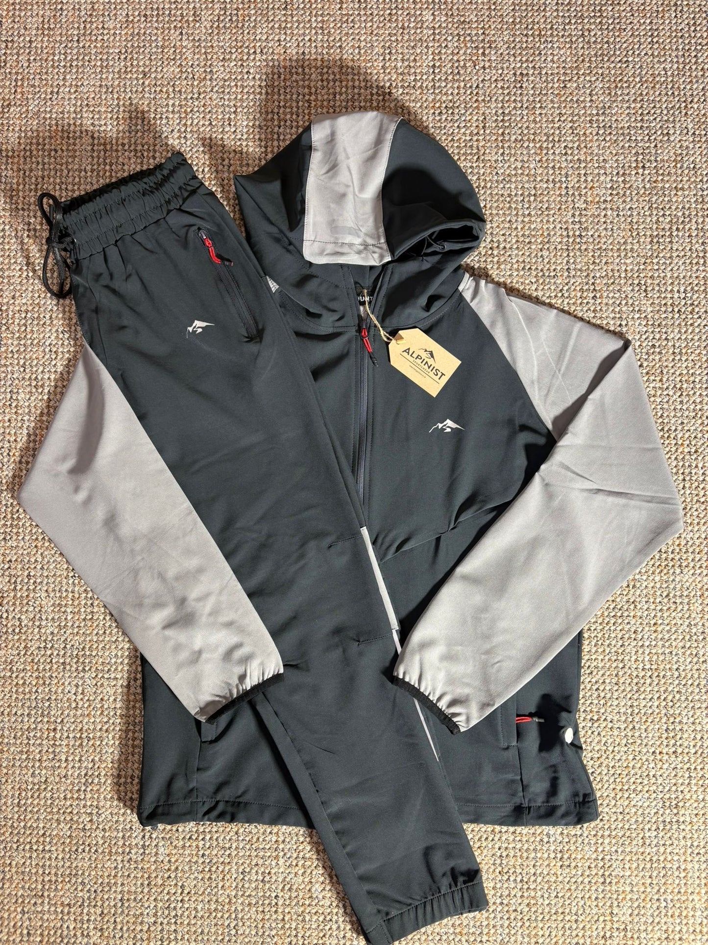 Alpinist Tracksuit Grey/Charcoal
