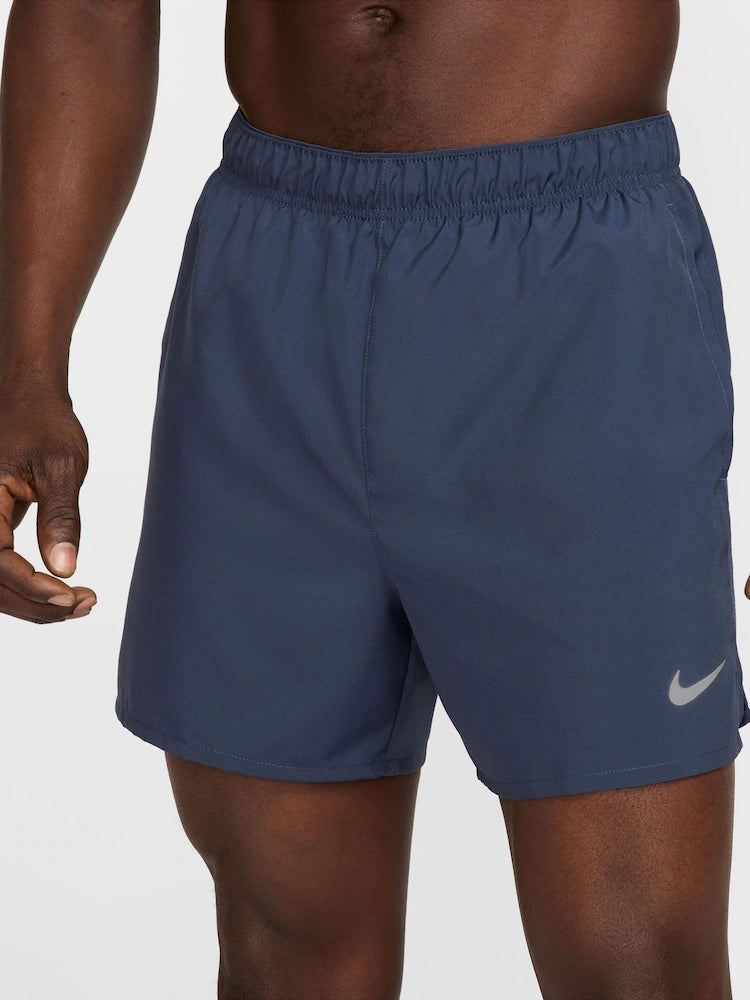 Nike Thunder Blue Dri-FIT Challenger 5 inch Brief Lined Running Shorts