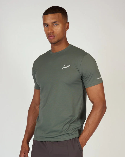 Frequency Evolve Tee Shirt Dark Fern