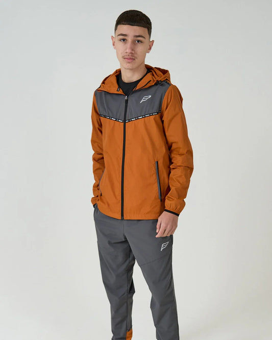 Frequency Action Tech Tracksuit Orange/Grey