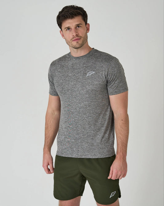 Frequency Focus Tee Shirt Khaki