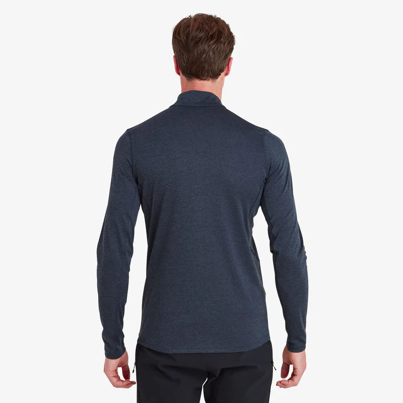 Montane Orion Blue Dart Zip Neck Top