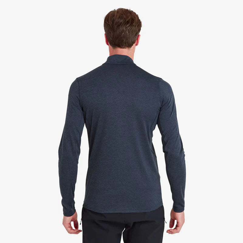 Montane Orion Blue Dart Zip Neck Top