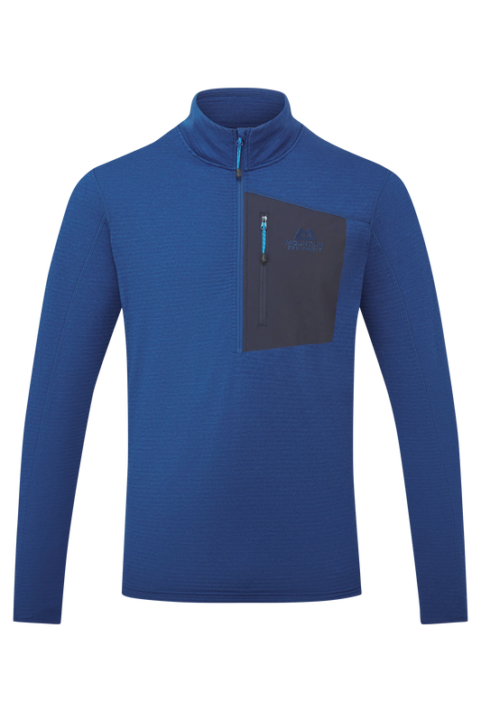 Mountain Equipment Lumiko Zip Neck Admiral/Cosmos