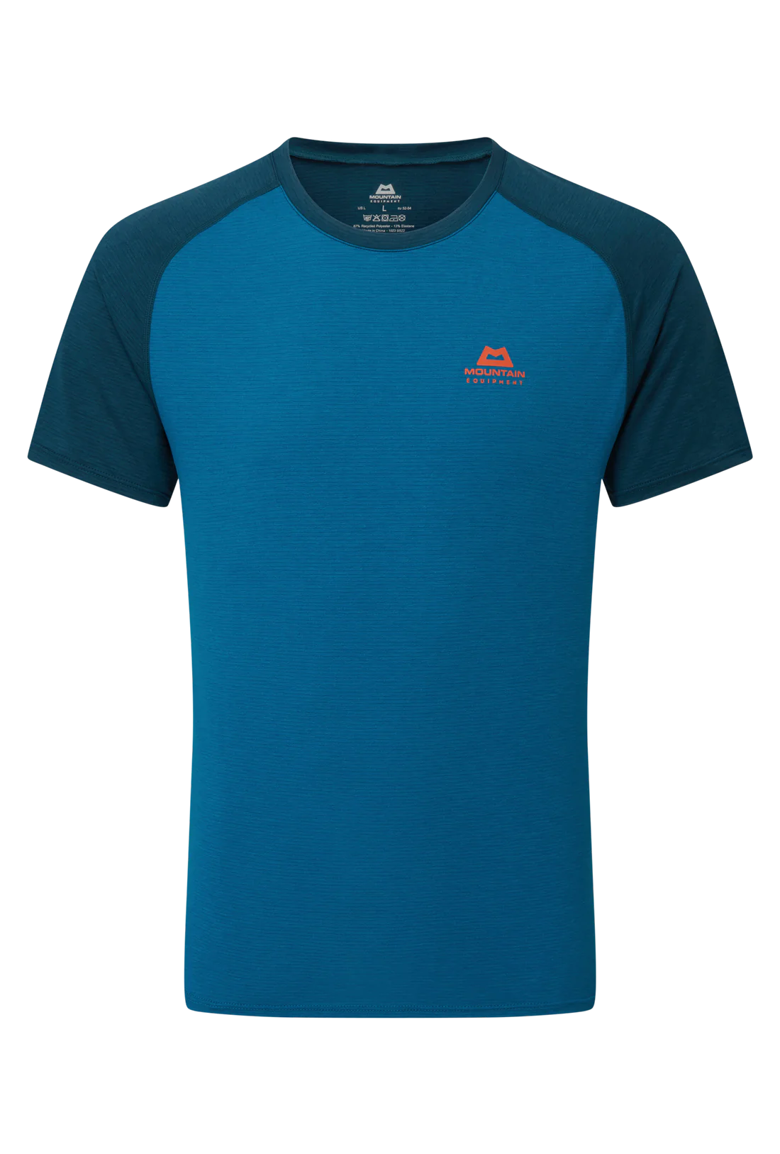 Mountain Equipment Nava Tee Shirt Majolica Blue