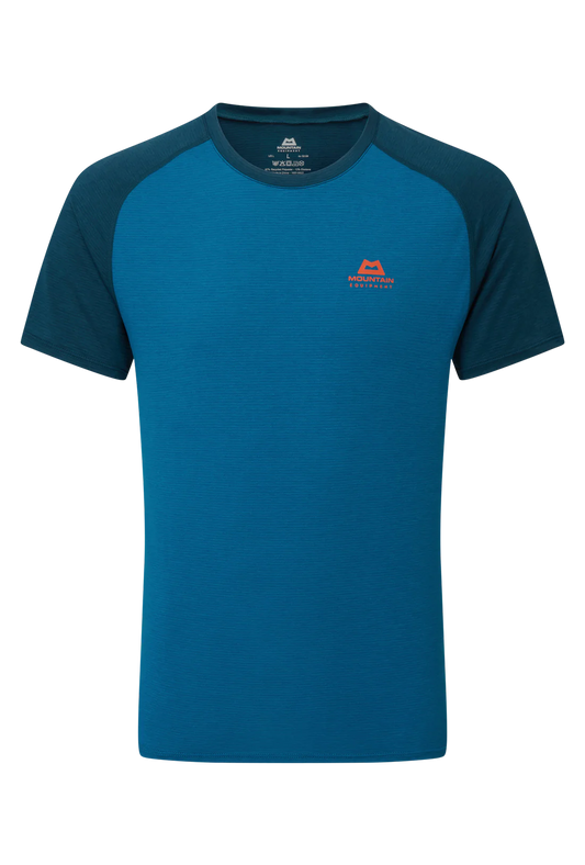 Mountain Equipment Nava Tee Shirt Majolica Blue