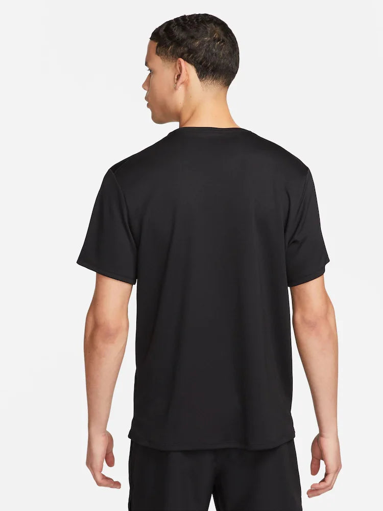 Nike Black Dri-FIT Miler Running T-Shirt