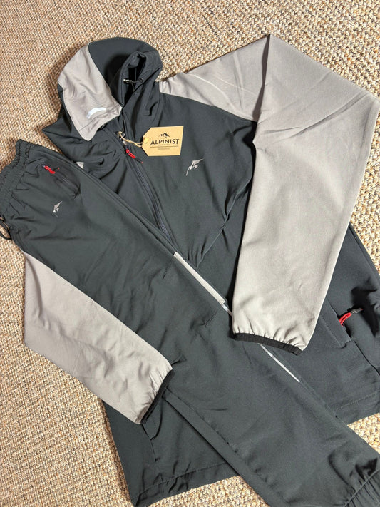 Alpinist Reprimo Tracksuit Grey/Charcoal