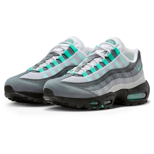 Nike Air Max 95 White/Hyper Turq-Iron Grey