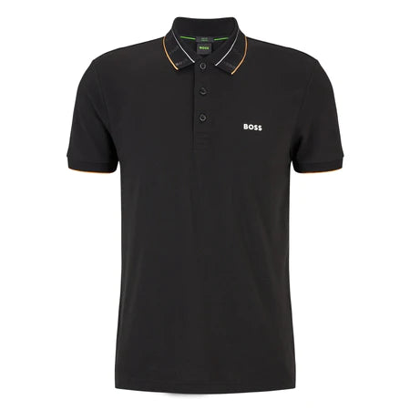 Hugo Boss Paule Pro Polo Shirt Black
