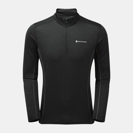Montane Black Dart Zip Neck Top