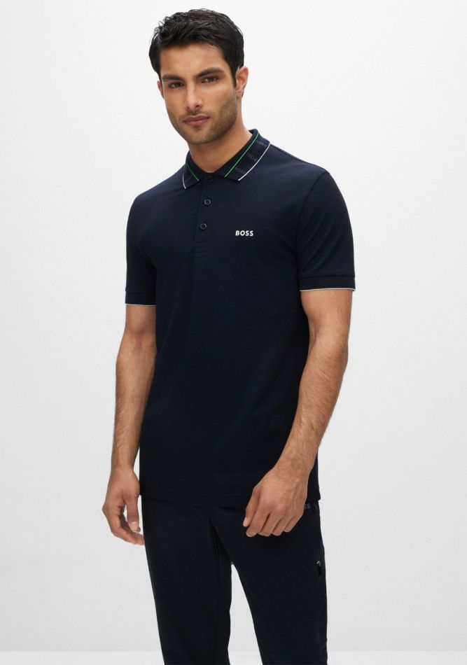 Hugo Boss Paule Pro Polo shirt Navy - Main Image