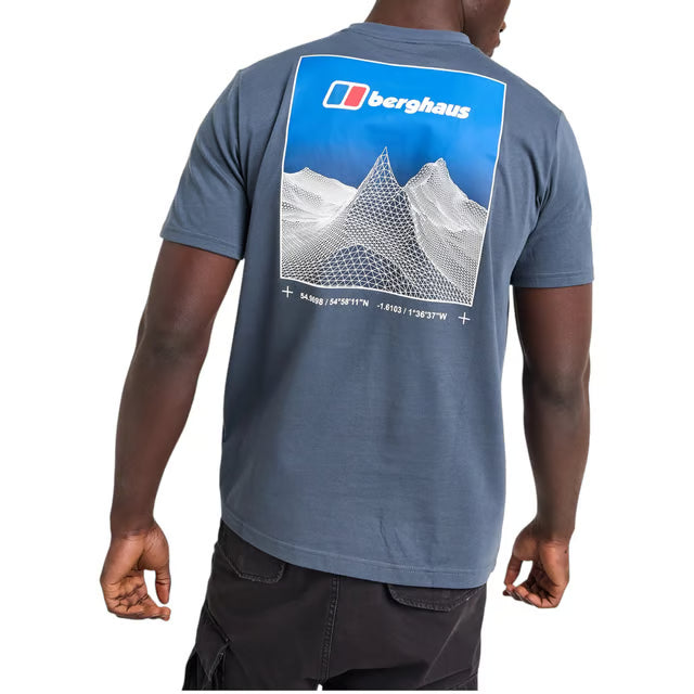 Berghaus Pinnacle Point Tee Dark Grey
