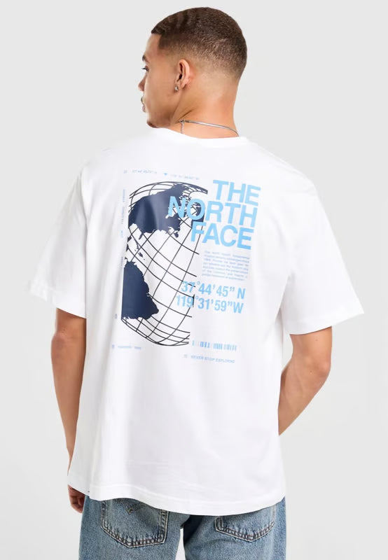 The North Face Globe Tee Shirt White
