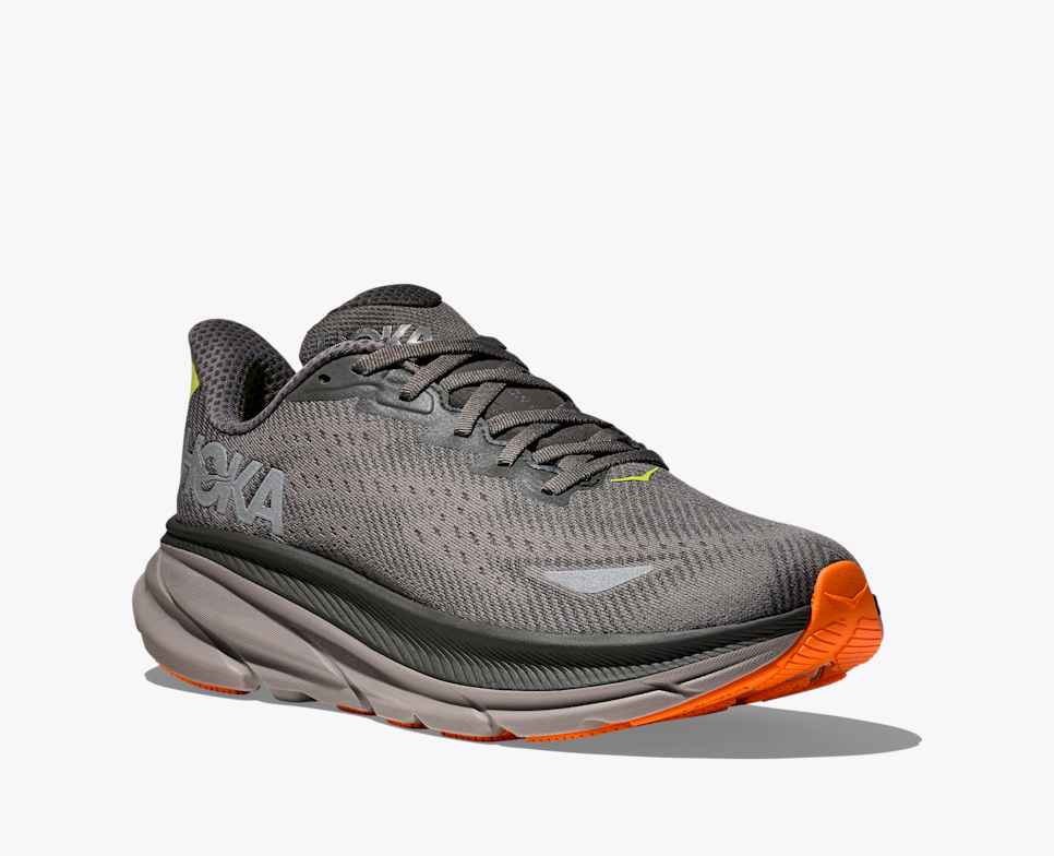 Hoka Clifton 9 GTX asphalt grey / gravel