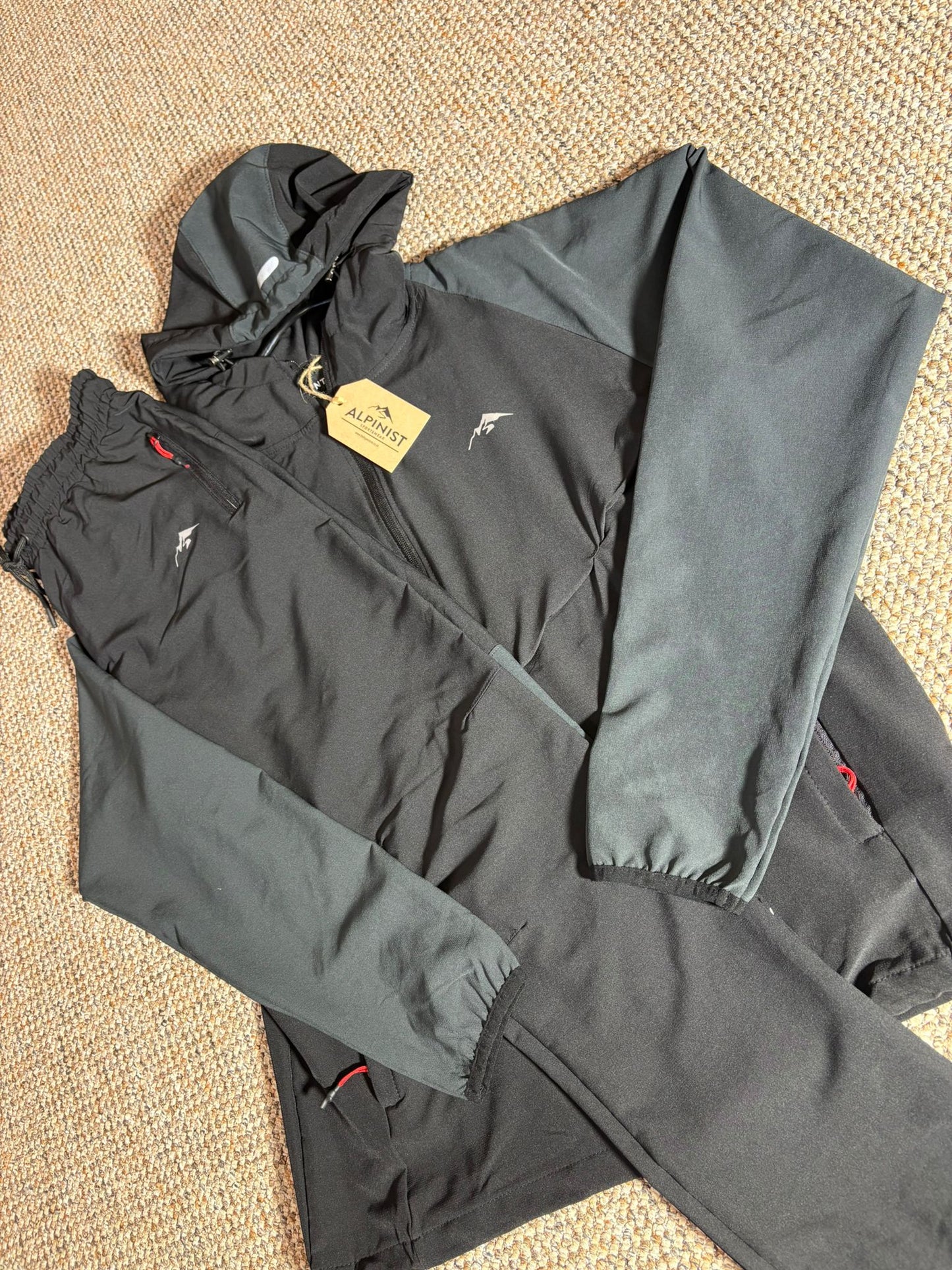 Alpinst Reprimo Tracksuit Black/Grey