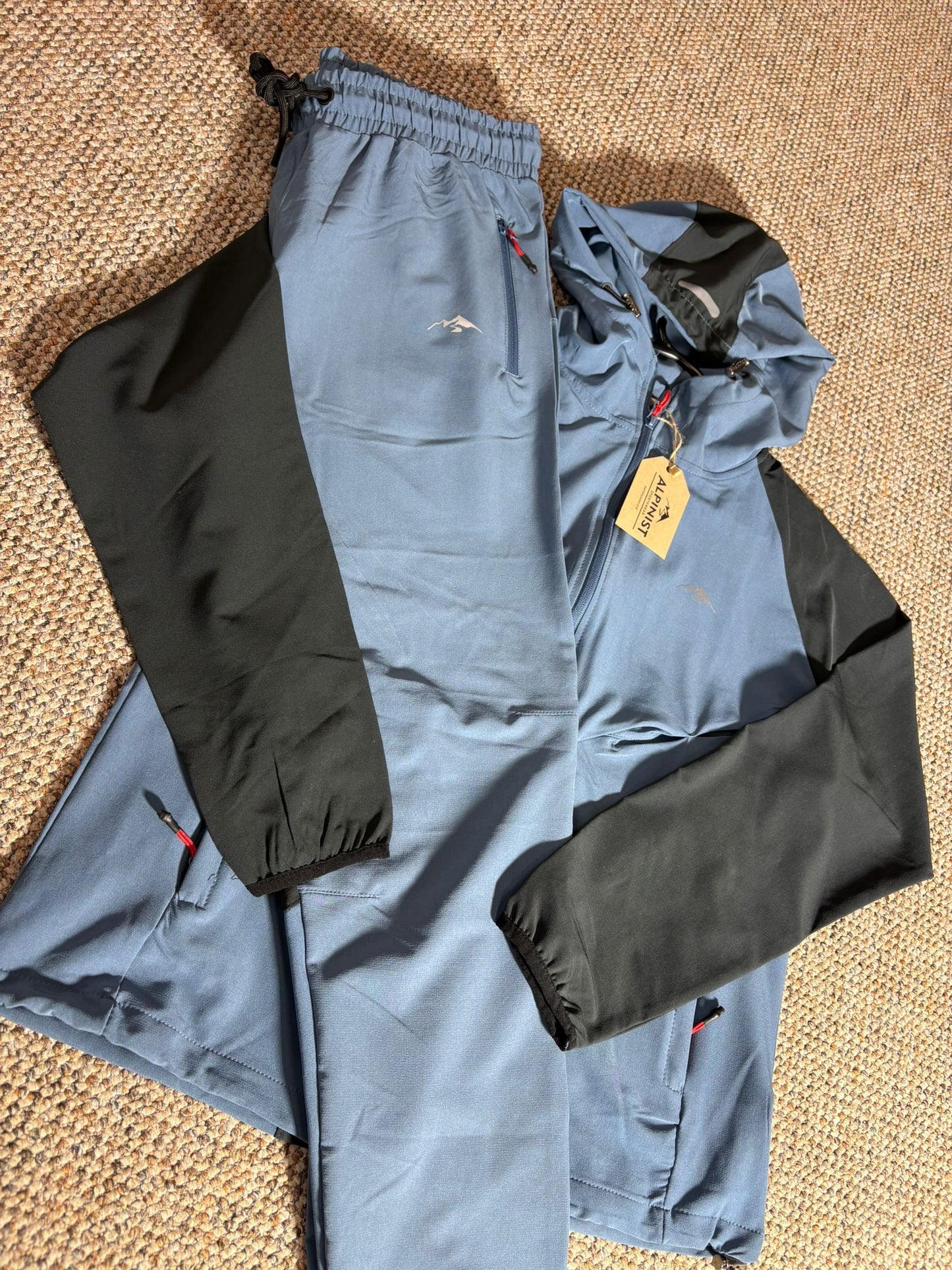 Alpinst Reprimo Tracksuit Blue/Black