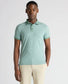 Remus Uomo Jacquard Polo Shirt Saige Green