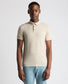 Remus Uomo Jacquard Polo Shirt Beige