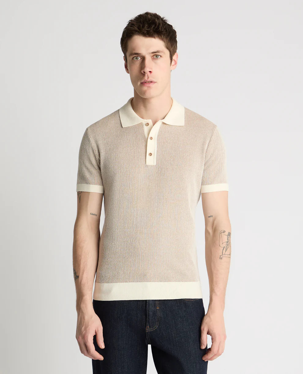 Remus Uomo Knitt Polo Shirt