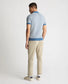 Remus Uomo Pattern Polo shirt Blue