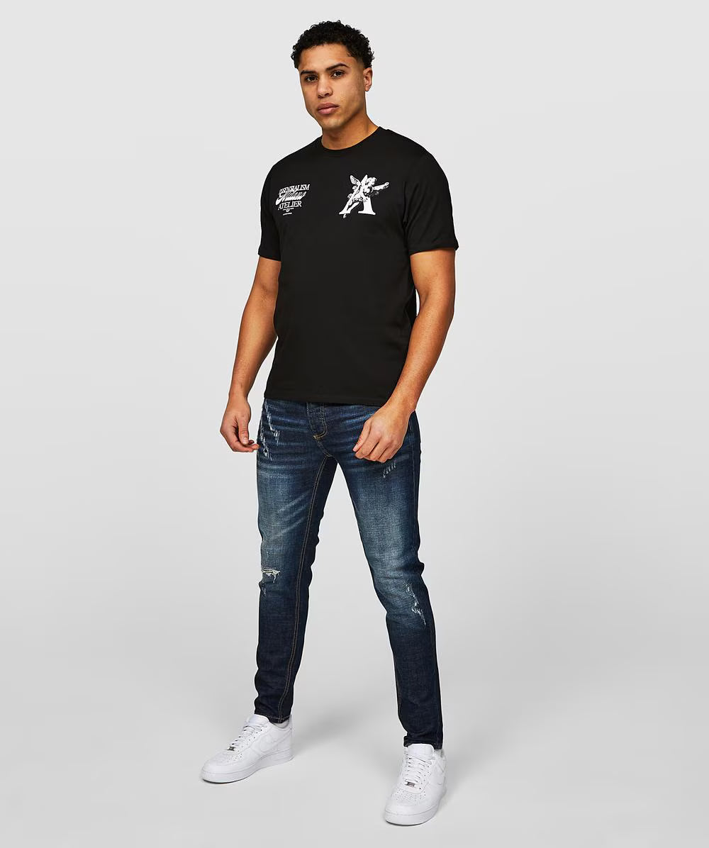 Alessandro Zavetti Putto Tee Shirt Black