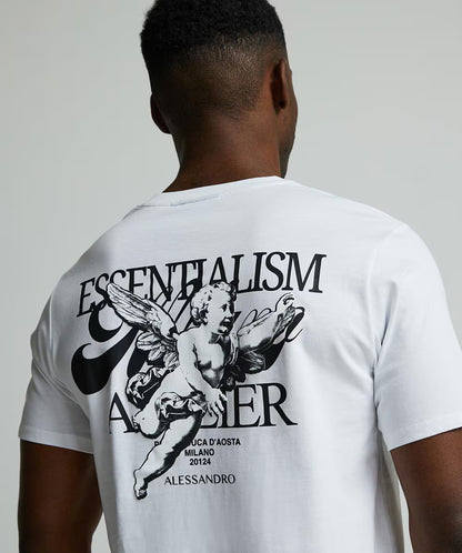 Alessandro Zavetti Putto Tee Shirt White