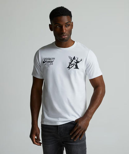 Alessandro Zavetti Putto Tee Shirt White