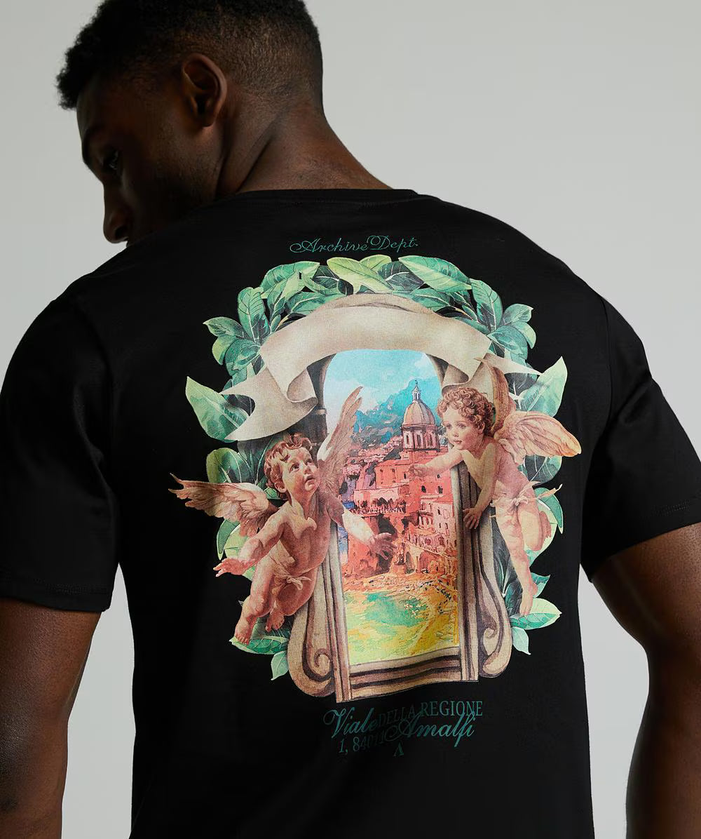 Alessandro Zavetti Arco Tee Shirt Black