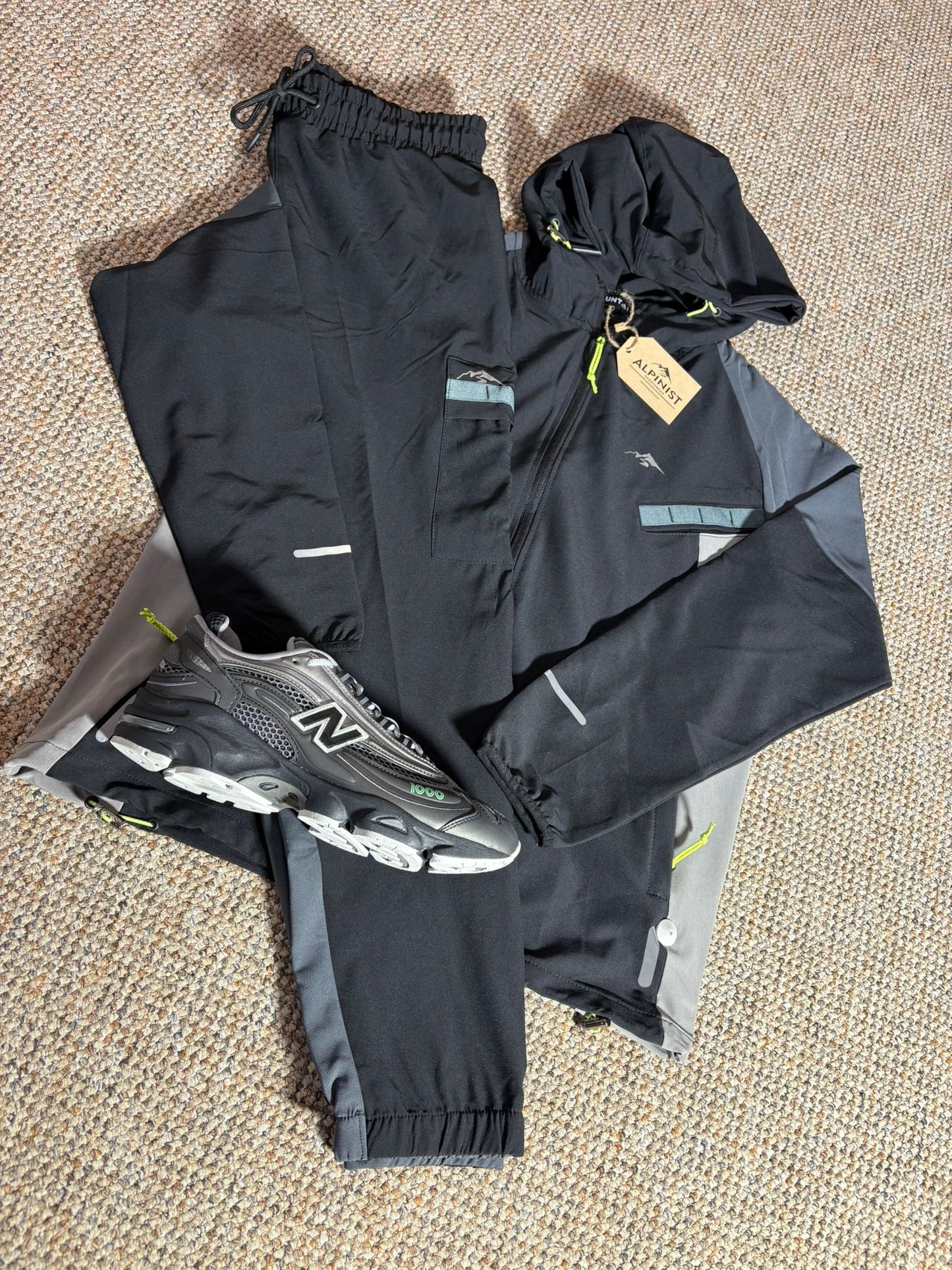 Alpinist Tracksuit Black/Grey