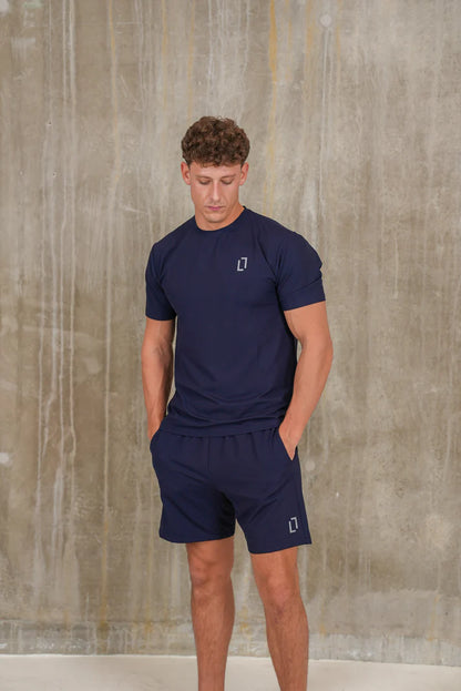 Bulletto Climate Tee & Short Set Navy