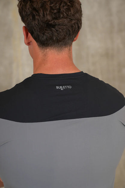 Bulletto Formation Tech Tee & Short Set Black/Grey