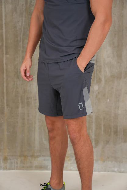 Bulletto Tri-Panel Shorts Grey