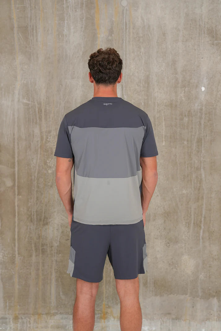 Bulletto Tri-Panel Shorts Grey