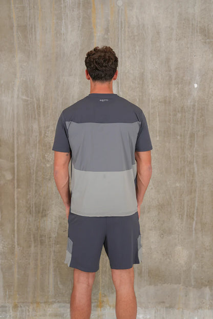 Bulletto Tri-Panel Shorts Grey