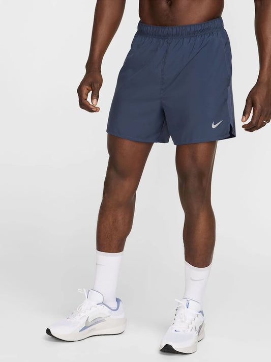 Nike Thunder Blue Dri-FIT Challenger 5 inch Brief Lined Running Shorts