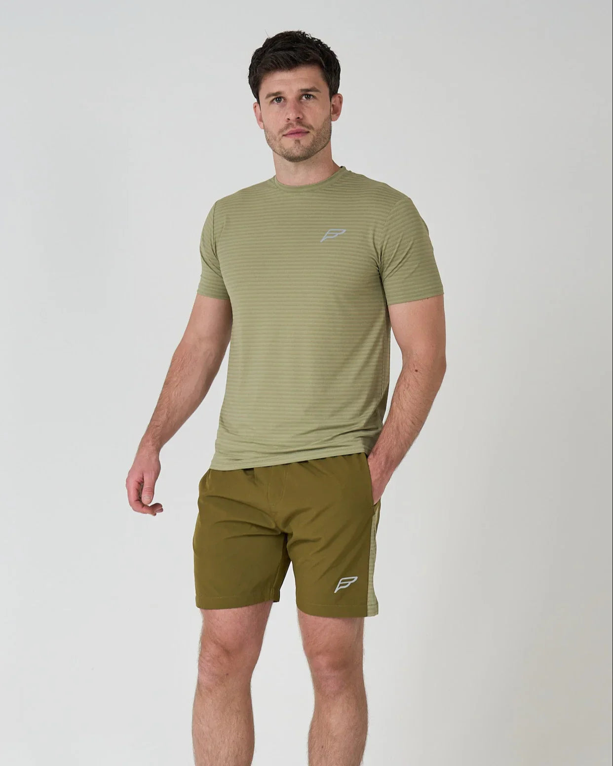 Frequency Momentum Short Khaki
