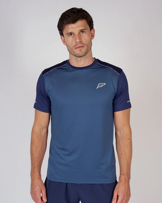 Frequency A-Tech Tee Shirt Dusk Blue