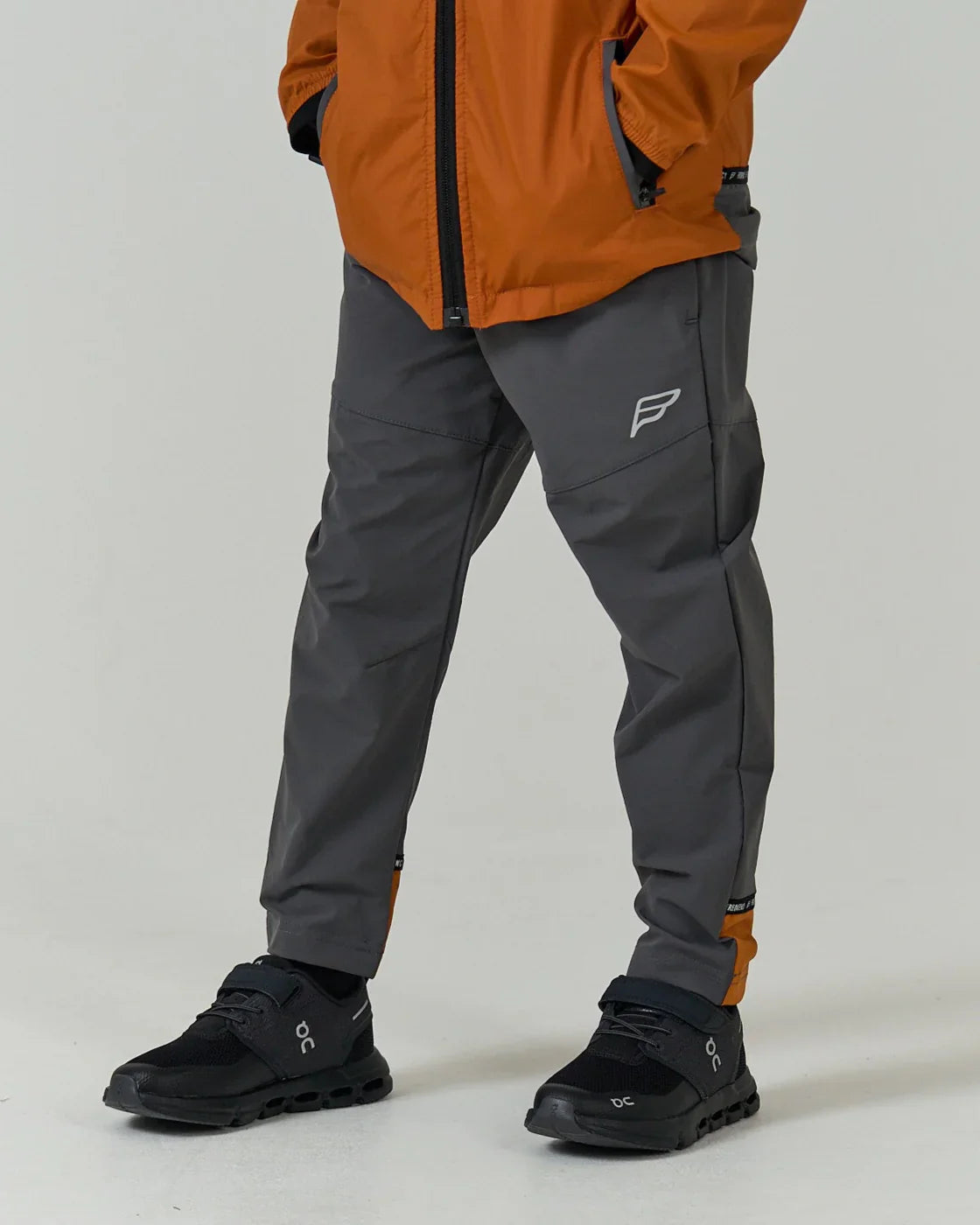 Frequency Infants Action Tech Tracksuit Orange/Grey