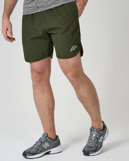 Frequency Focus Short Khaki