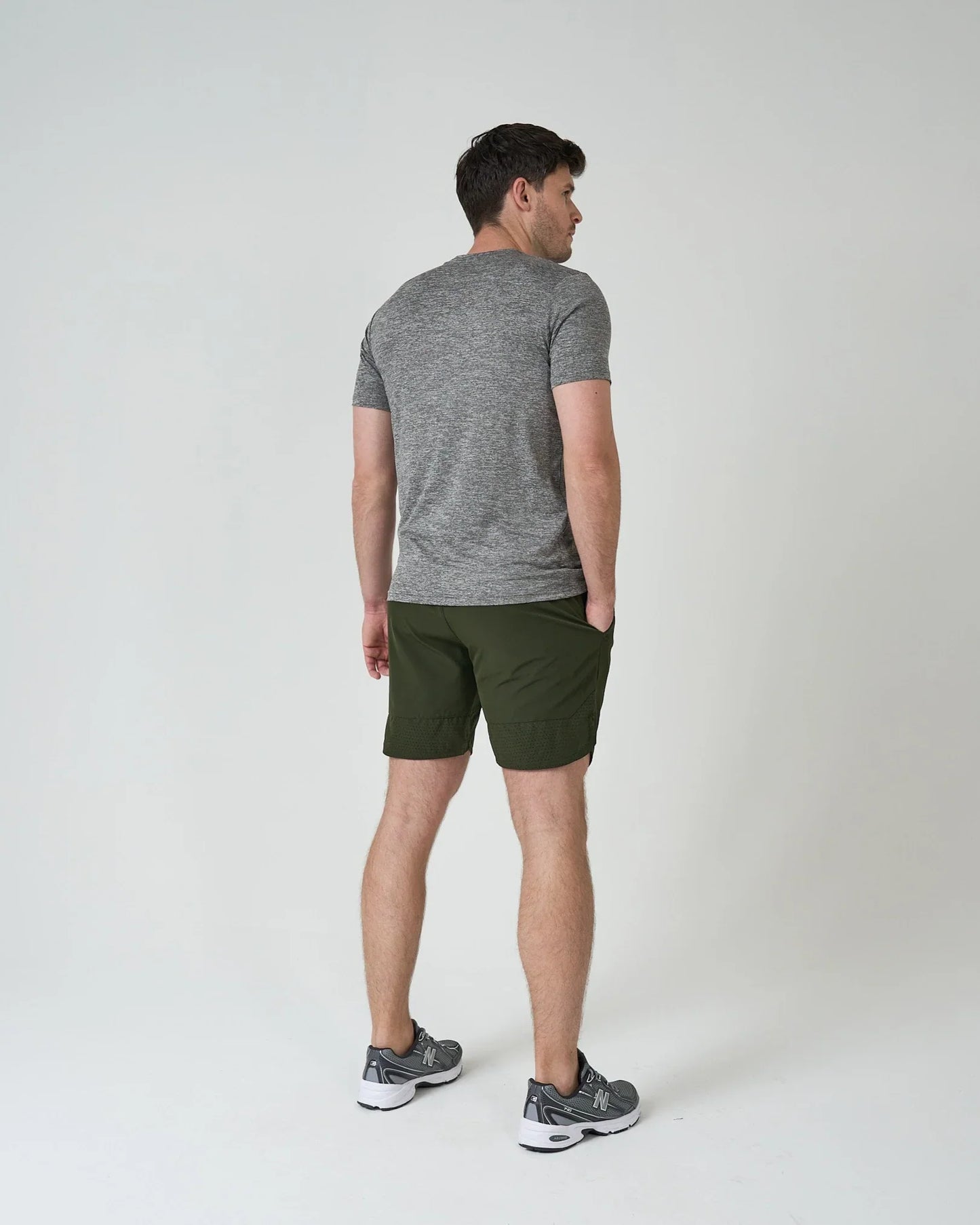 Frequency Focus Tee Shirt Khaki