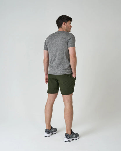 Frequency Focus Tee Shirt Khaki