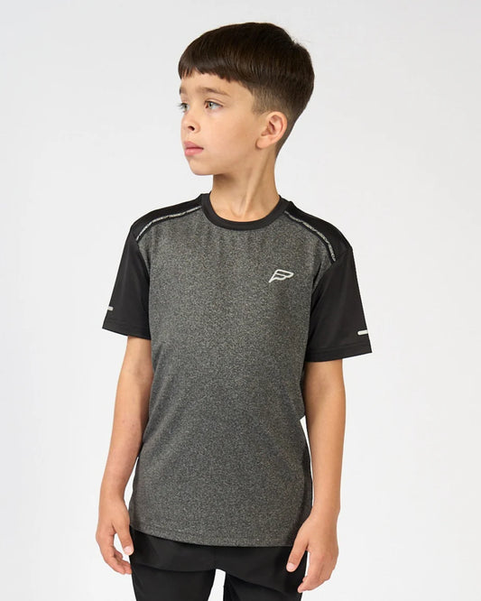 Frequency Infants A-Tech Tee Shirt Marl Black