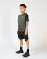 Frequency Infants A-Tech Tee Shirt Marl Black