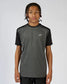 Frequency Junior A-Tech Tee Shirt Marl Black
