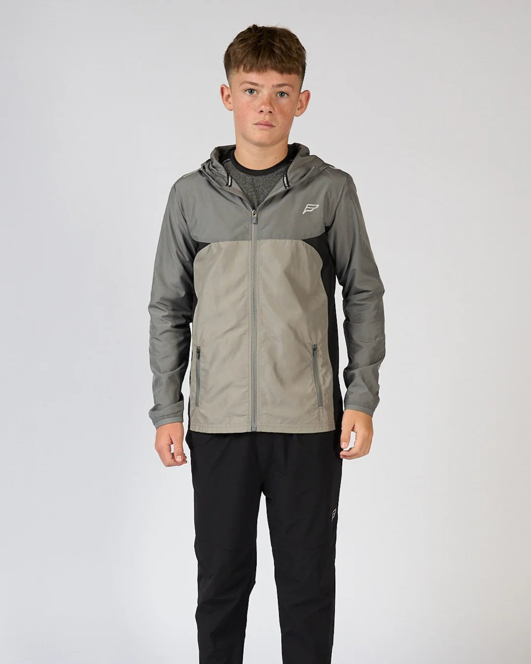Frequency Junior Agility Tracksuit Iron Grey